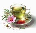 Olive Saffron Green Tea, A perfect blend of Zaitoon and Zafran. 
