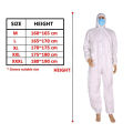 Disposable Sanitary Isolation Protection Jump Suit Work Safety Clothing Breathable Dustproof Sparying Paint Labour coverall Suit. 