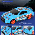 2.4G RC CAR With LED Light 4WD Remote Control Drift Cars Professional Racing Toys GTR Model AE86 for Children Christmas Gifts. 