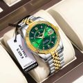 POEDAGAR Watch I Model 910 | Toton Dial X Green Colour Watch For Man. 
