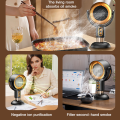 TINSOL Mini Range Hood Desktop Air Purifier Smoke Eliminator Deodorization Sterilization Charging Air Purification Tool.