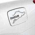 Car Sticker For Aiways U5 PRO U6 U7 2020 2021 2022 Motor Fuel Tank Cap Nurburgring Vinyl Decor Decals Auto Tuning Accessories. 