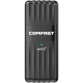 Comfast 900Mbps Bluetooth WiFi 6 USB Adapter AX900 BT5.3 2.4G/5Ghz Wireless Adaptador Free Drive Wi-fi Receiver for PC Win 10/11. 