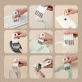 Keyboard Cup Lid Cleaning Brush Kit with Soft Brush and Multi-Function Tools Cleaner Keycap. 