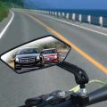 Rear View KOSO Style Side Mirror Yog Mirror For Bikes And Scooters (Universal) (Pack Of 2). 