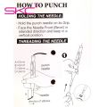 SKC High Quality DIY Adjustable Punch Needle Set Embroidery ABS Plastic Needle DIY Craft Craft Hand Tools Embroidery. 