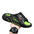 Summer Men Massage Slippers Slides Indoor Outdoor Sandals Beach Casual Shoes Comfortable Sole Men's Slippers Big Size 38-47.
