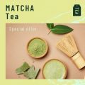 Organic Matcha Green Tea 50 grams - 100% Ceremonial Japanese Matcha Tea Powder - Nashpati Organics. 