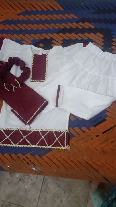 kurta%20with%20belt%20wali%20shalwar%20dobata%20and%20rebon%20-%20Image%202