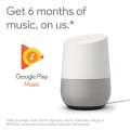 Like A New Google Home - Smart Speaker & Google Assistant, Light Grey & White With Original Charger. 