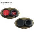 100x80mm Oval Soft Foam Ear Pads Cushion EarPads for Many Other Large Over Ear for ATH for AKG for Sennheiser Headphones. 