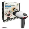 Original Wireless Fascial Gun Double Heads Deep Muscle Vibratieng Massager Gun LCD Display. 