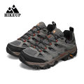 HIKEUP Hiking Shoes Men Designer Climbing Trekking Sneakers for Men Leather Outdoor Sports Work Man Shoes Run Shoes. 