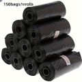 300/150pcs Dog Poop Bags, Portable Pet Waste Bags, Durable And Leak Proof Pet Garbage Bags, Pet Cleaning Supplies. 