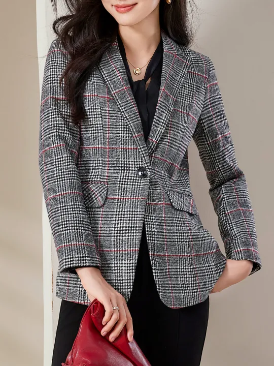 Wool%20Peak%20Lapel%20Tartan%20Single-Button%20Slim-Fit%20Blazer%20-%20Commuter%20Professional%20High-End%20Stylish%20Elegant%20Designed%20Suit%20Jacket%20-%20Image%205