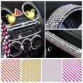 3mm 4mm 5mm 6mm Self Adhesive Crystal Rhinestone Stickers Mobile Phone Car Art Craft Decals Scrapbooking Bling Acrylic Stickers.