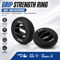 Grip Strength Ring 40kg 50kg Hand Exerciser Forearm Trainer Anti Slip Finger Workout Grip Trainer for Fitness Home Gym Trainings.