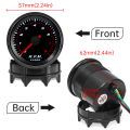 Universal Gasoline Car 2" 52MM Tachometer/Water Temperature/Oil Temp Meter/Boost Meter PSI Bar/Oil Pressure Gauge Voltmeter 12V. 