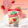 Grinny Grinny Whole Grain Cereal, Milk and Strawberry Flavor, 68g (6 Pieces) # 18352500. 