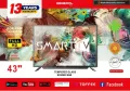 General Flag 43 inch Tempered glass Smart Tv 2GB RAM 16GB ROM 4K Supported.