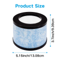 HEPA Replacement Filter, Compatible Air Purifier DH-JH01, Intelabe EPI080, and Elechomes EP1081 Air Purifier, 2Pack. 