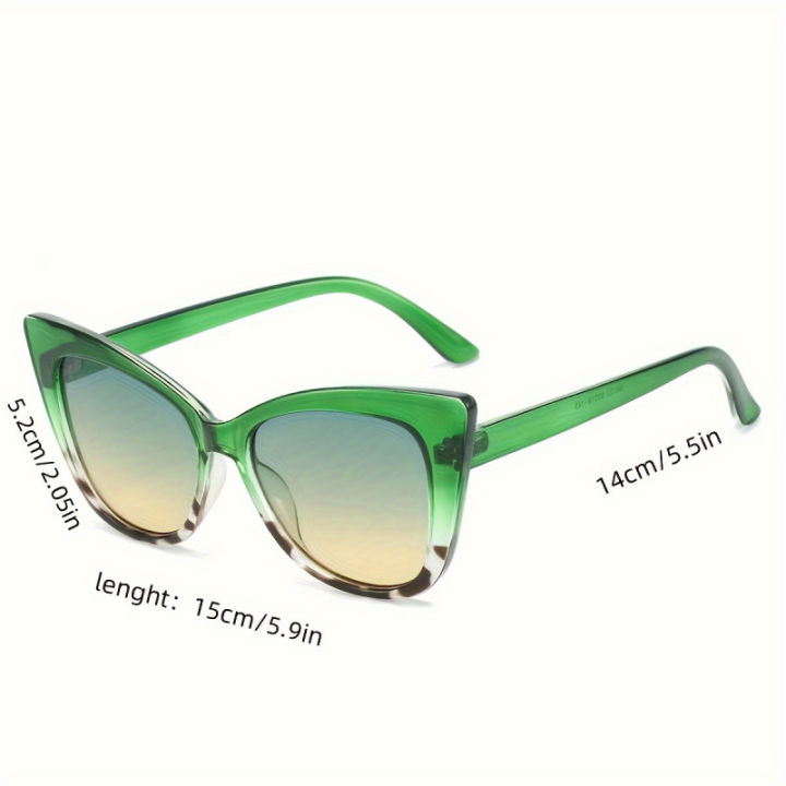 Women's%20cat's%20eye%20box%20simple%20gradient%20color%20matching%20Sunglasses-Joker%20fashion%20glasses%20-%20Image%206