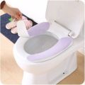 Reuseable Soft Toilet Seat Cover New Useful Toilet Mat Seat Cover Pad Washroom Warm Washable Health Sticky Household. 