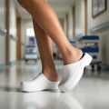 Women's Eva Nurse Clogs with Cushioning Insoles — Lightweight, Non-Slip Slip-On Medical Slippers Suitable for Hospital Indoor and Outdoor Use. 