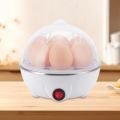 Mini Electric Egg Cooker 6 Eggs Steamer Multifunction Auto Shut Off Boiler Fast Cooking for Breakfast Kitchen Appliance.