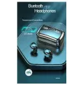 M10 TWS Earbuds 2500mAh Charging Box Bluetooth-compatible Stereo Waterproof.