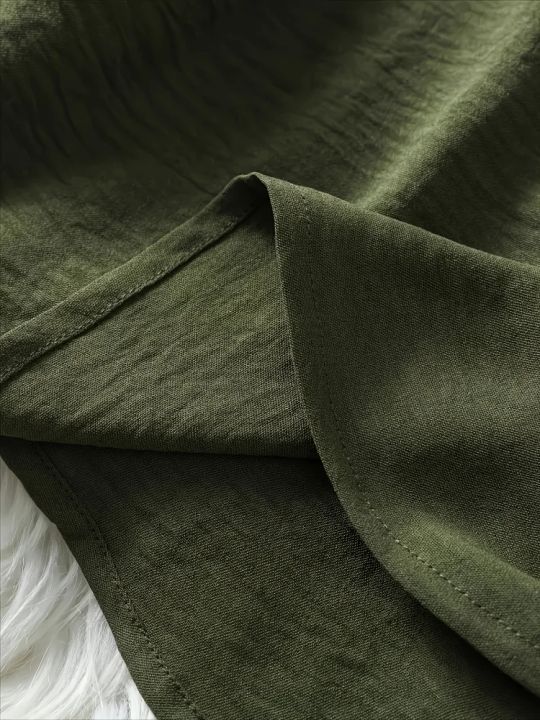 Plus%20Size%202025%20New%20Casual%20Tops%20Women's%20Loose%20Long%20Sleeve%20Stand%20Collar%20T-shirts%20Polyester%20Fashion%20Female%20Apparel%20V-neck%20Clothing%20-%20Image%206