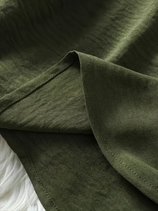 Plus%20Size%202025%20New%20Casual%20Tops%20Women's%20Loose%20Long%20Sleeve%20Stand%20Collar%20T-shirts%20Polyester%20Fashion%20Female%20Apparel%20V-neck%20Clothing%20-%20Image%206