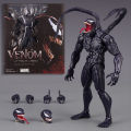 Venom AMAZING YAMAGUCHI legends Action Figure Joint Movable Change Face Statue Model Collectible kids for Toy .