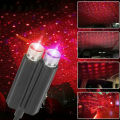 1pcs Car Interior Lights Roof Star Light USB LED Starry Atmosphere Projector Decoration Night Party Decor Light.