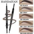 Handaiyan Waterproof Eyebrow Pencil With Brush Long wearing for Perfect Brow. 