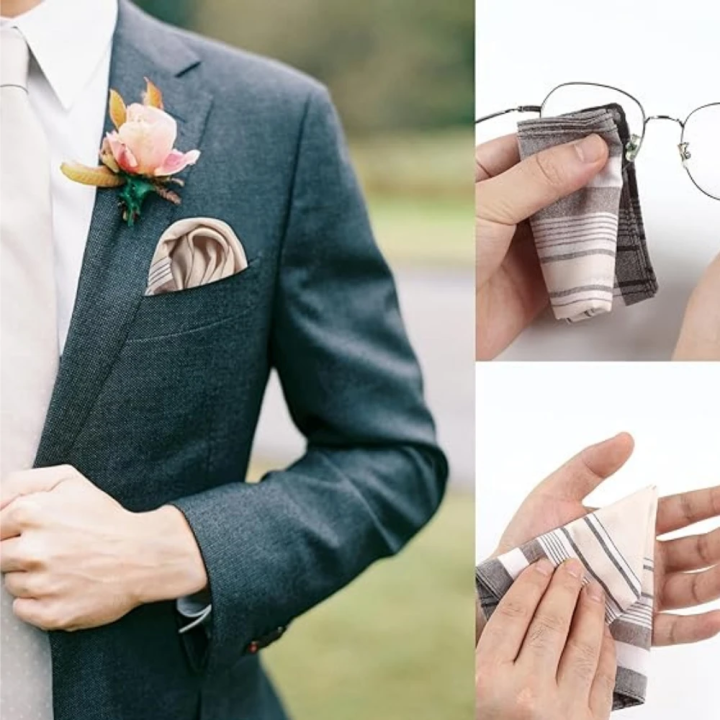 38cm/14.9in%20Soft%20Cotton%20Men's%20Handkerchief%20Classic%20Striped%20Pattern%20Multicolor%20Options%20Stylish%20Men's%20Accessory%20-%20Image%206
