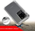 For Samsung Galaxy S20 Ultra 6.9 5G - Camera Protection Premium Silicone Case Crystal Clear Soft Tpu Ultra-Thin Transparent Flexible Protective Mobile Phone Back Cover - Camera.