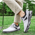 LiXingMing Golf Shoes Men X6 White Light Water proof Anti-slip studs Golf Sport Shoes Outdoor Training Golf Coach Sneakers40-47#. 