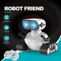 Ebo Robot Toys Rechargeable RC Robot For Kids Boys And Girls Remote Control Toy With Music And LED Eyes Gift For Children's. 