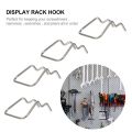 5Pcs Pegboard Plier Holders Stainless Steel Double Loop Pegboard Hooks Accessories Shelving Display Hooks for Store. 