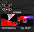 Limit Spray Truck Rc Car For Kids/ Light Water Spraying Remote Control Vehicle In Random Colors Blue Red White, Cool 3D Lighting Smoke Spray Rc Car. 