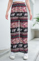 🔥 Elephant Pants 🔥 Elephant Pattern Trousers ❤️ Made in Thailand ❤️ Italian Silk Pants 🐘 ❤️ Soft and Smooth Fabric, Comfortable to Wear. Elastic Waist Pants, Long Pants, Very Popular Fashion Pants. 🎉 The Fabric Is Not Thick or Thin. You Can Be Beautif. 