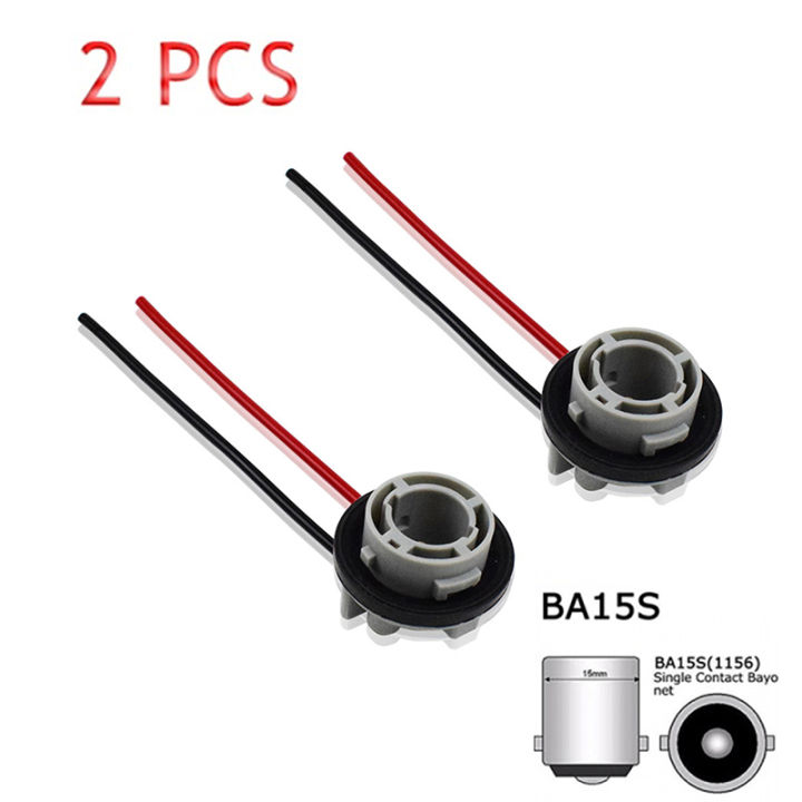 2Pcs%20BA15S%201156%20Bulb%20Socket%20P21W%20Lamp%20Holder%20Adapter%20Base%20Connector%20-%20Image%204