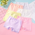 2pcs/Lot Summer Girls Safety Pants Class A Double Layer Pure Cotton Grade Thin Children' Safety Children Bottom Kid Dance Pants. 