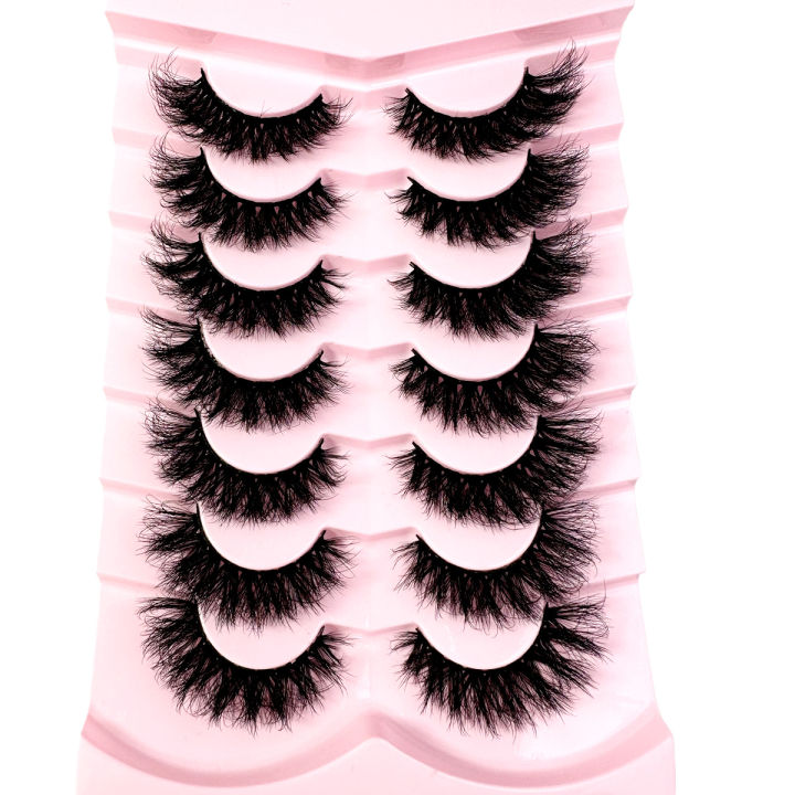 New%203D%20Mink%20Lashes%20Cat%20Eyelashes%20Fluffy%20Wispy%20Volume%20Lashes%20Natural%20Feathery%20Effect%20Lightweight%20Flexible%20Band%20Fake%20Lashes%20-%20Image%202