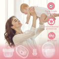 Wearable Breast Pump Parts Compatible with MomMed S21 S18, Duckbill Valves, Silicone Diaphragm, 24mm Flange, Milk Collector Cup. 
