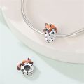 All Animal 925 Sterling Silver Cute Dog Cat Spacer Beads Charm Fit Original Bracelet Fine Jewelry For Girls. 