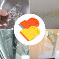 Mini Plastic Razor Blade Scraper Glass Cleaning Scraper With Metal/Plastic Blades for Removing Glue Sticker Paint Window Scraper.