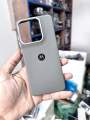 Motorola Edge 60 fusion slim protective soft back & ARMOUR cover With leather texture.