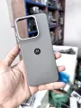 Motorola Edge 60 fusion slim protective soft back & ARMOUR cover With leather texture.